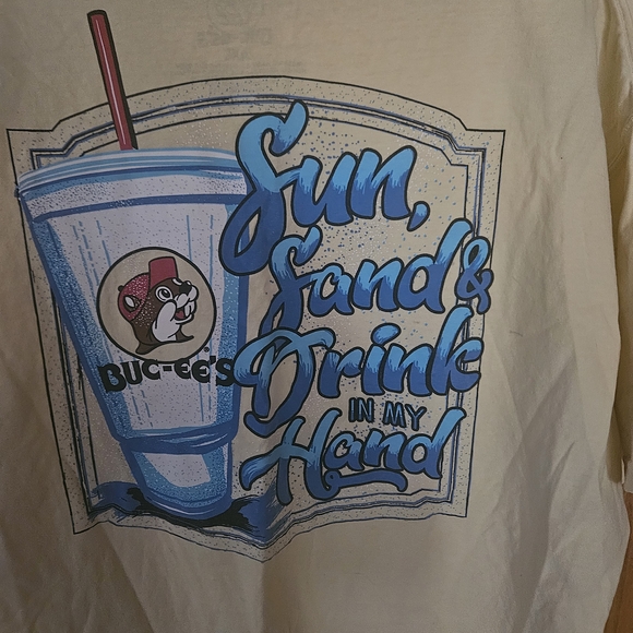 Buc-ee's Cream Short Sleeve Tee - Picture 3 of 4
